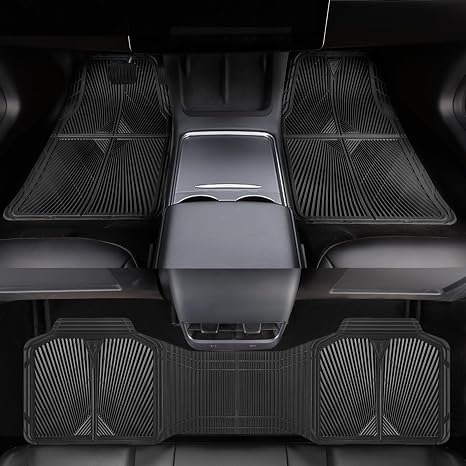 Heavy-Duty All-Weather Rubber Car Floor Mats